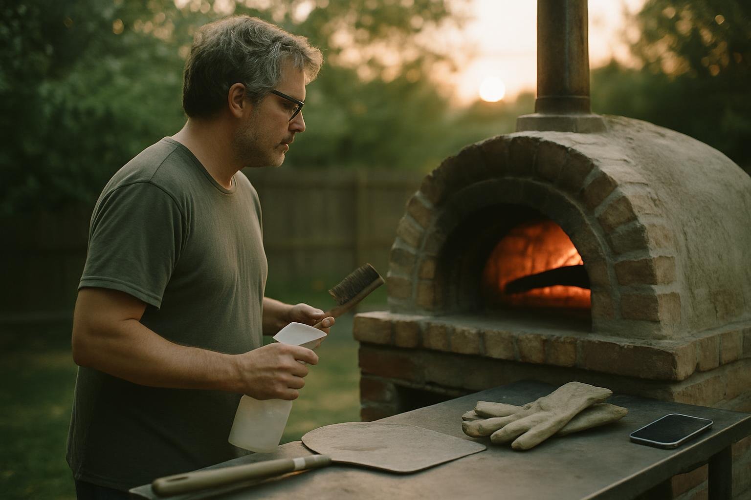 Maintenance du four à pizza, conseils pour un entretien efficace et durable.
