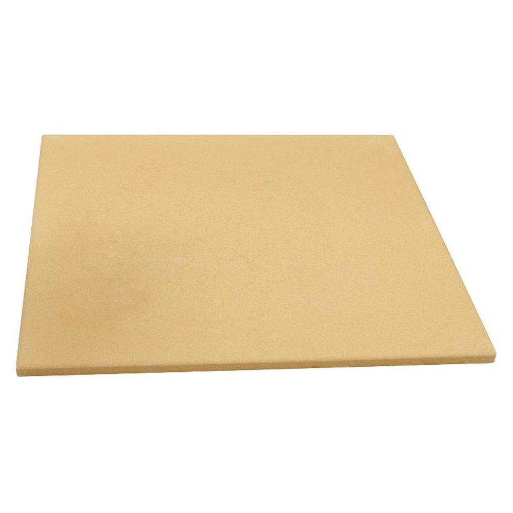 La pierre à pizza rectangulaire en cordiérite de 38 x 35,5 cm livrée avec le four Silvercrest