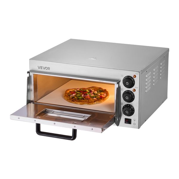 Four à pizza électrique Vevor 16 pouces en inox